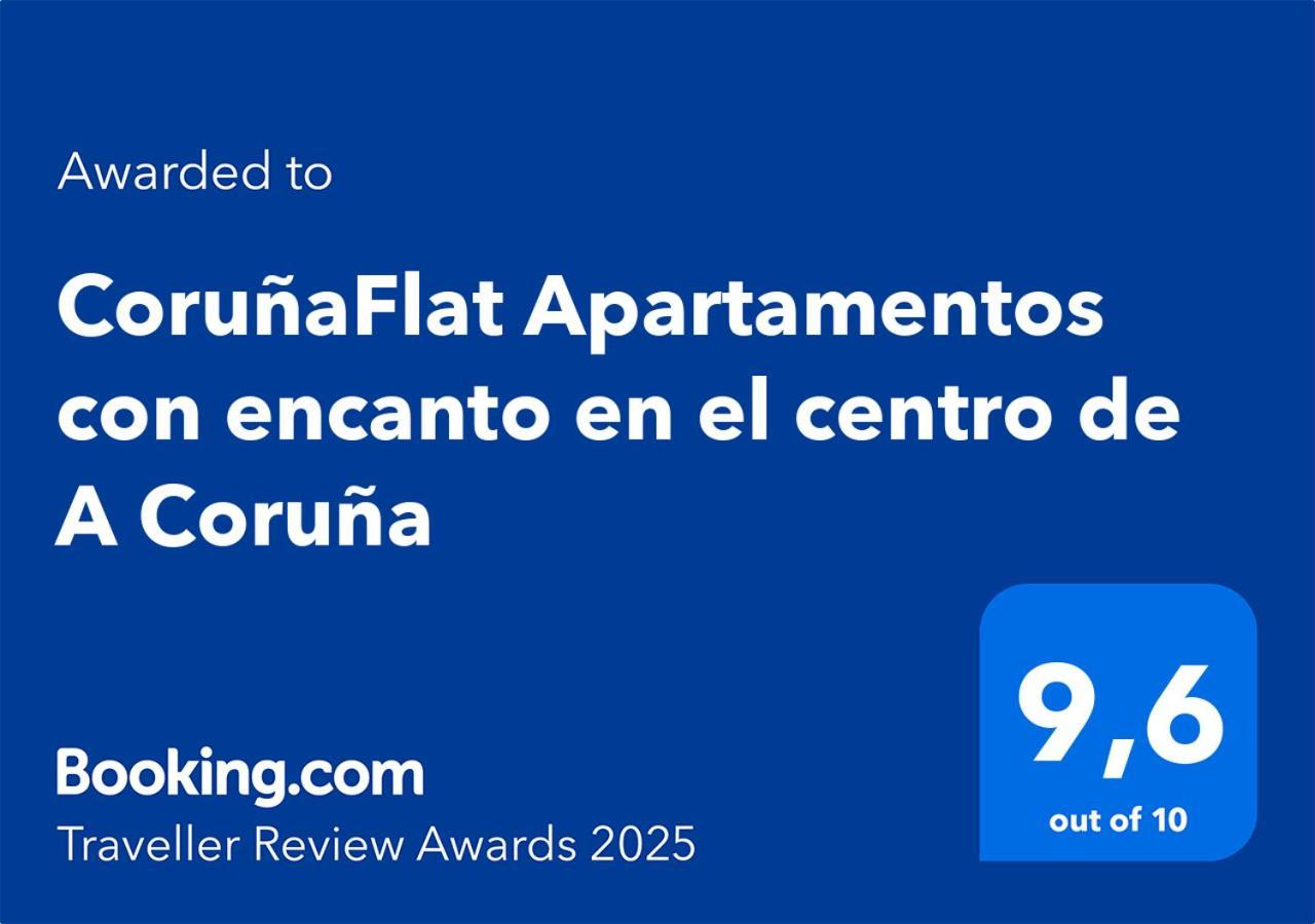 Corunaflat Apartamentos Con Encanto En El Centro De A Coruña Zewnętrze zdjęcie